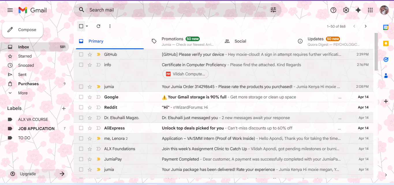 Before Email